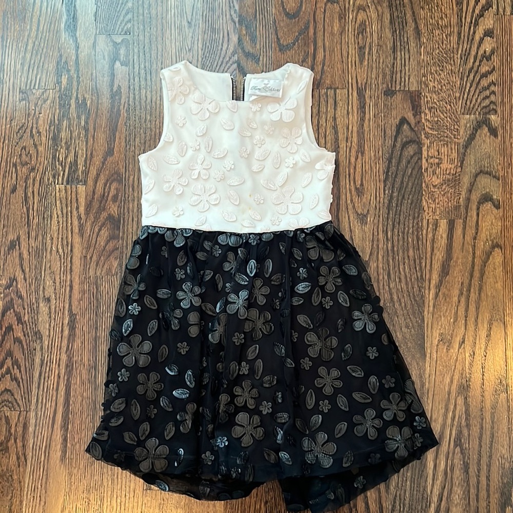 Black and white dress
